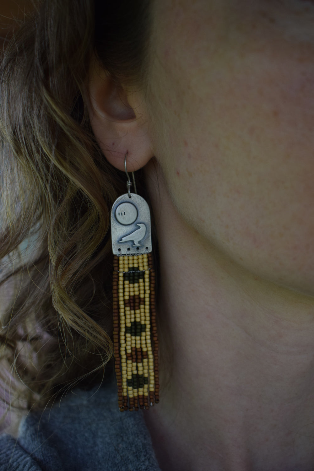 Wolf + Raven Earrings