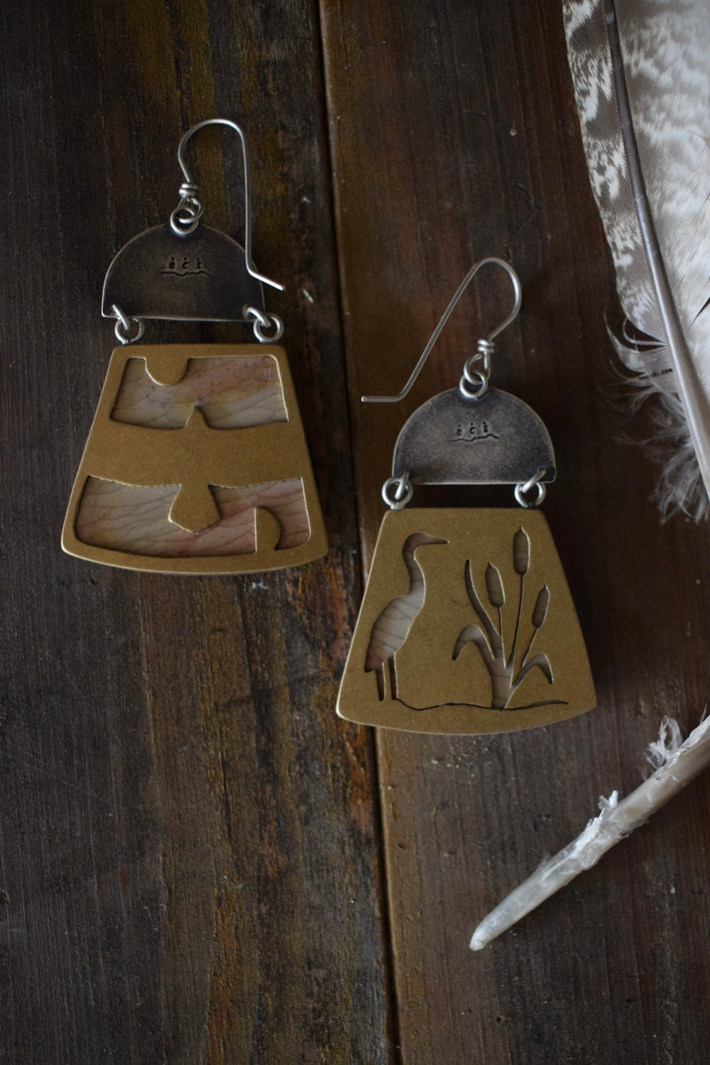 Land + Sky Earrings