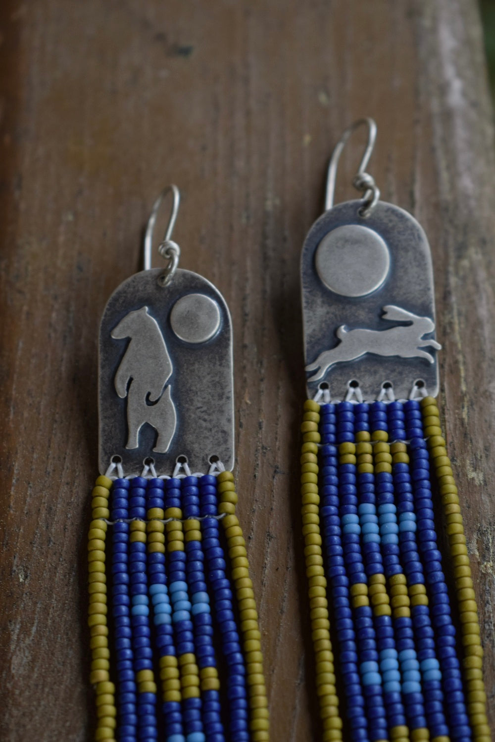 Bear + Rabbit Earrings