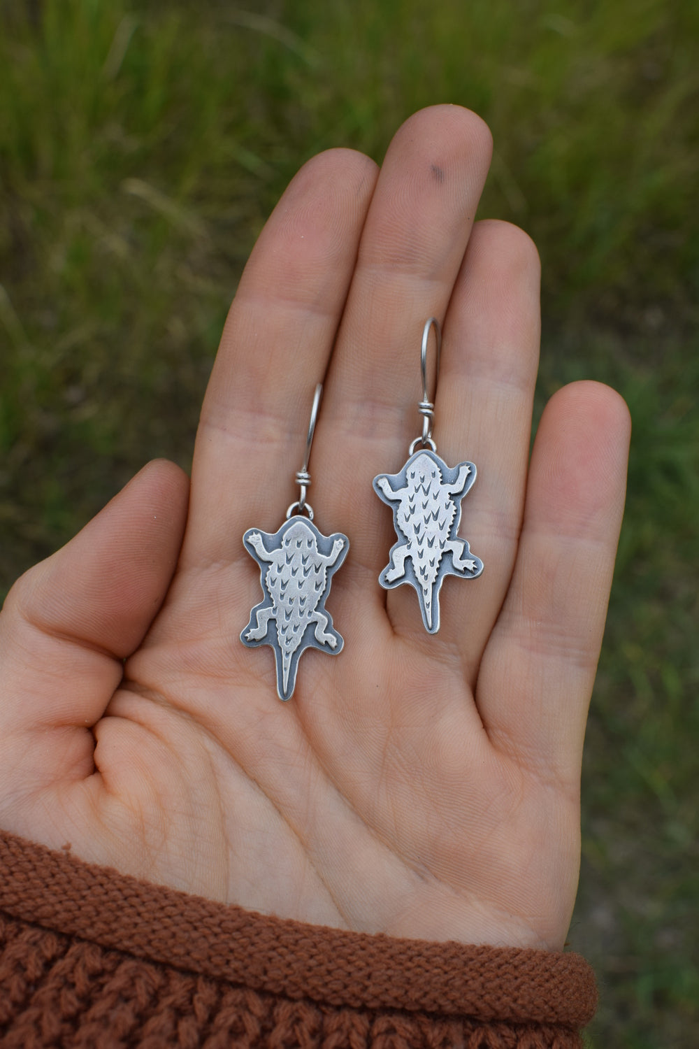 Horny Toad Earrings