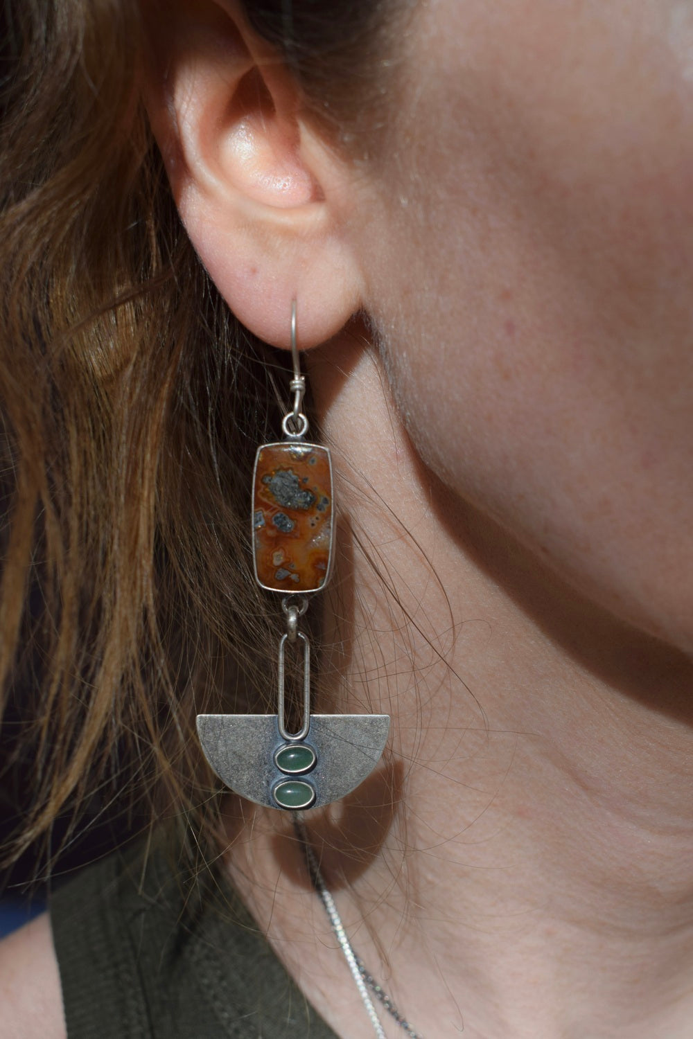 Sunset Grit Earrings
