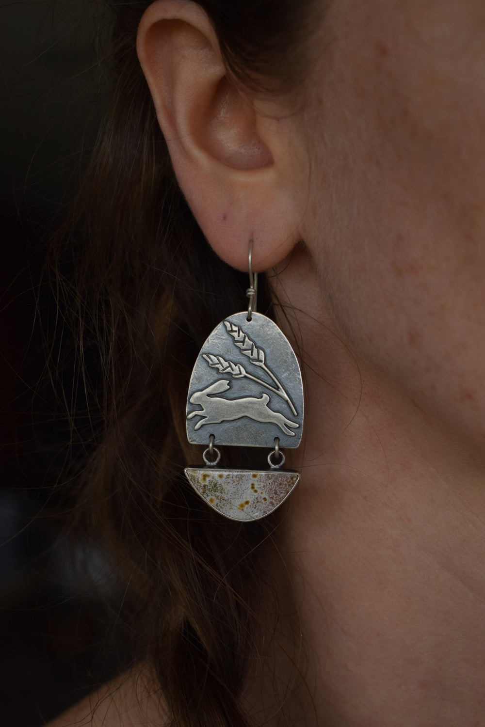 Out of the Den Earrings