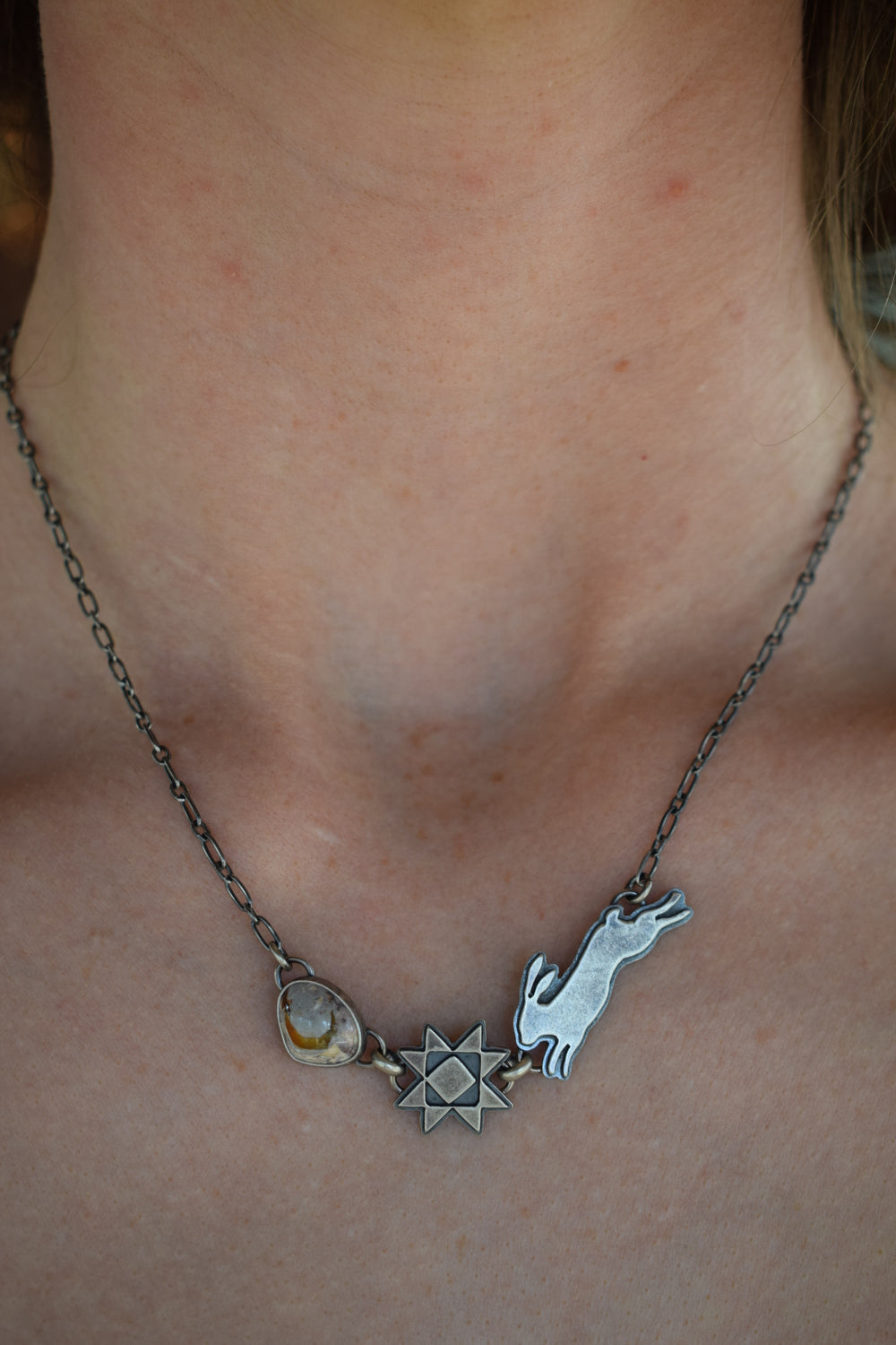 Folktale Rabbit Necklace