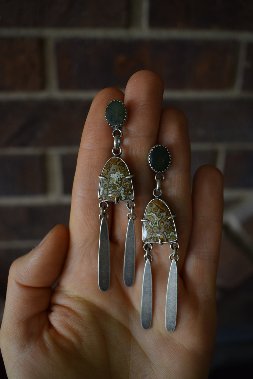 Tooth + Wing Earrings