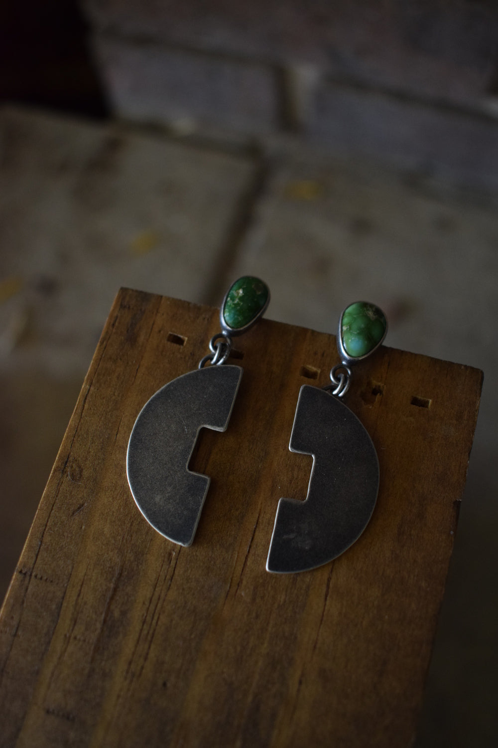 Moon Coin Earrings