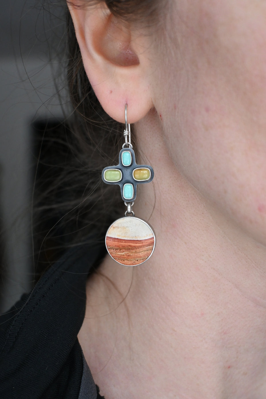 Desert Compass Earrings