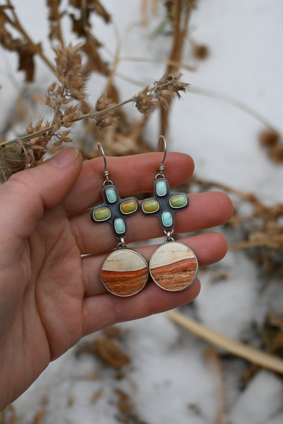 Desert Compass Earrings
