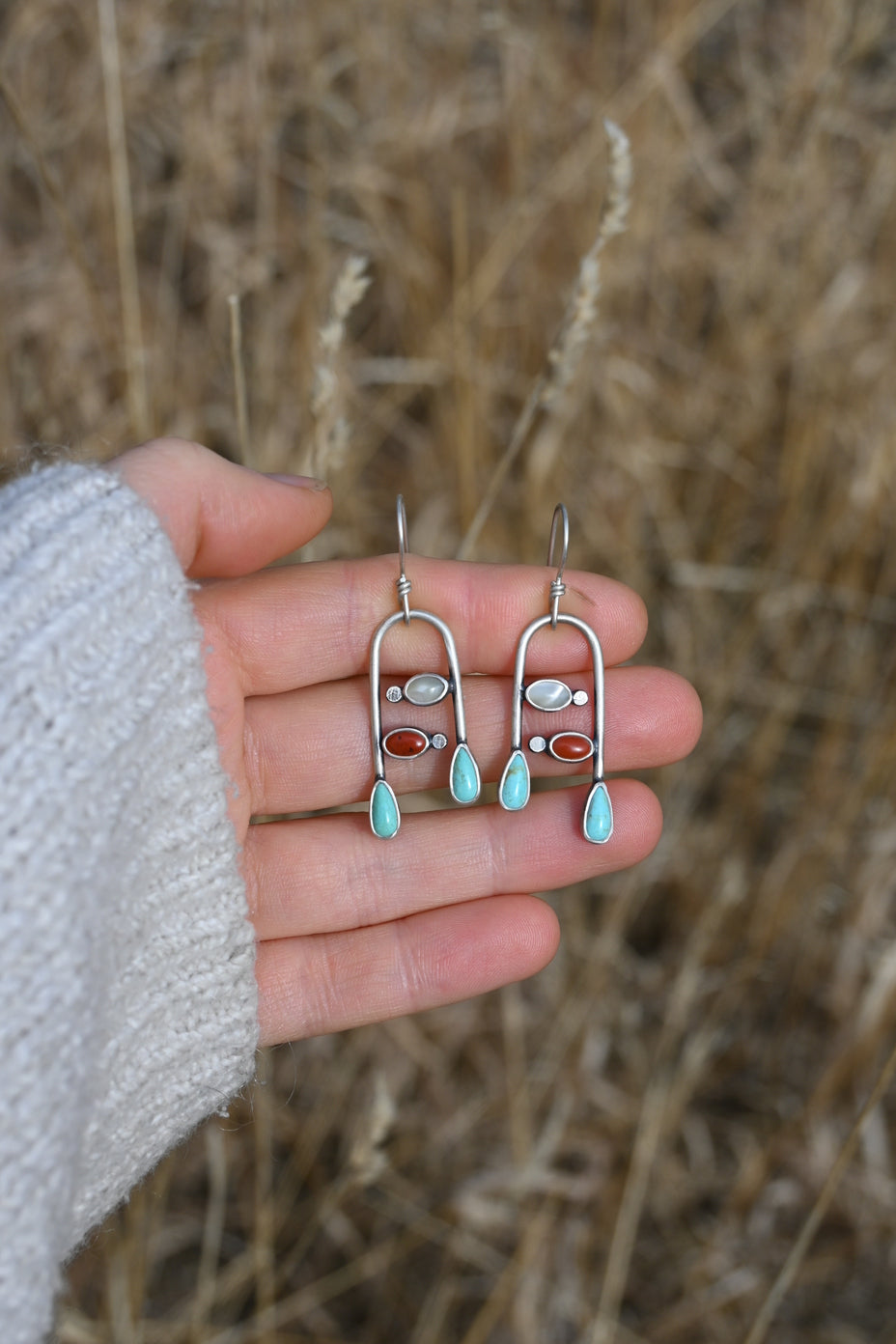 River Eye Earrings