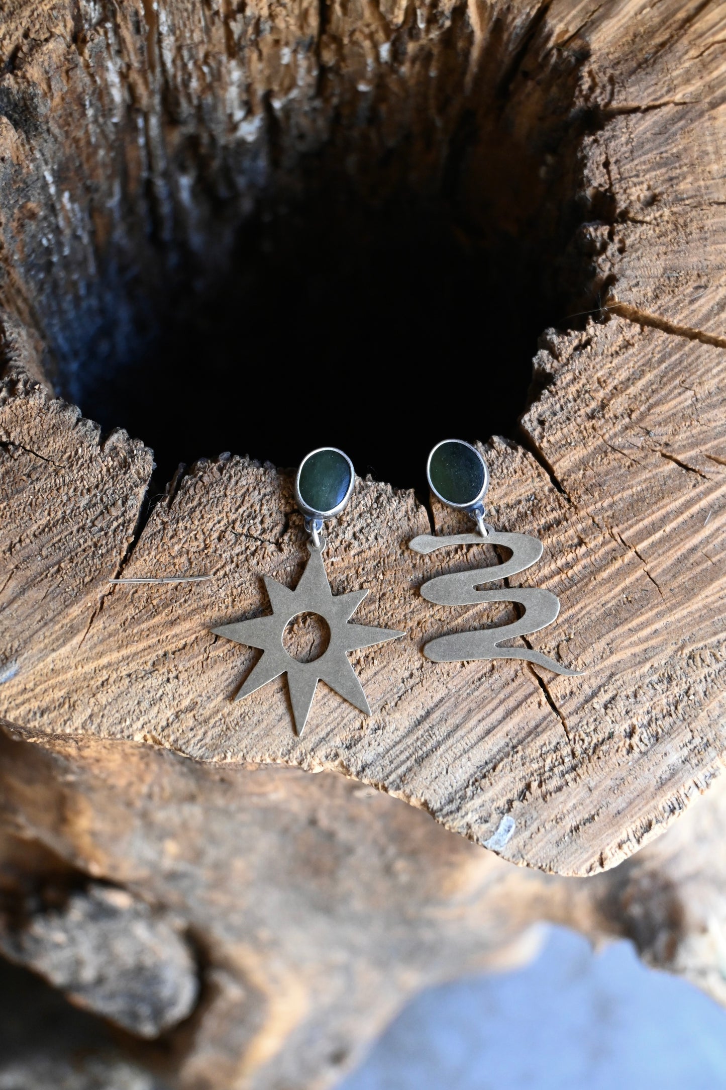 Sunsnake Earrings
