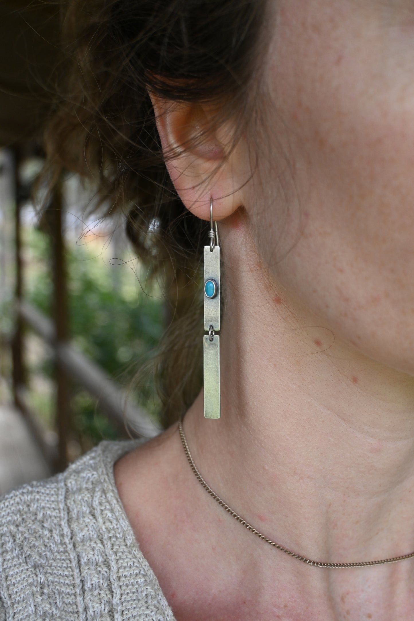 Double Bar Earrings