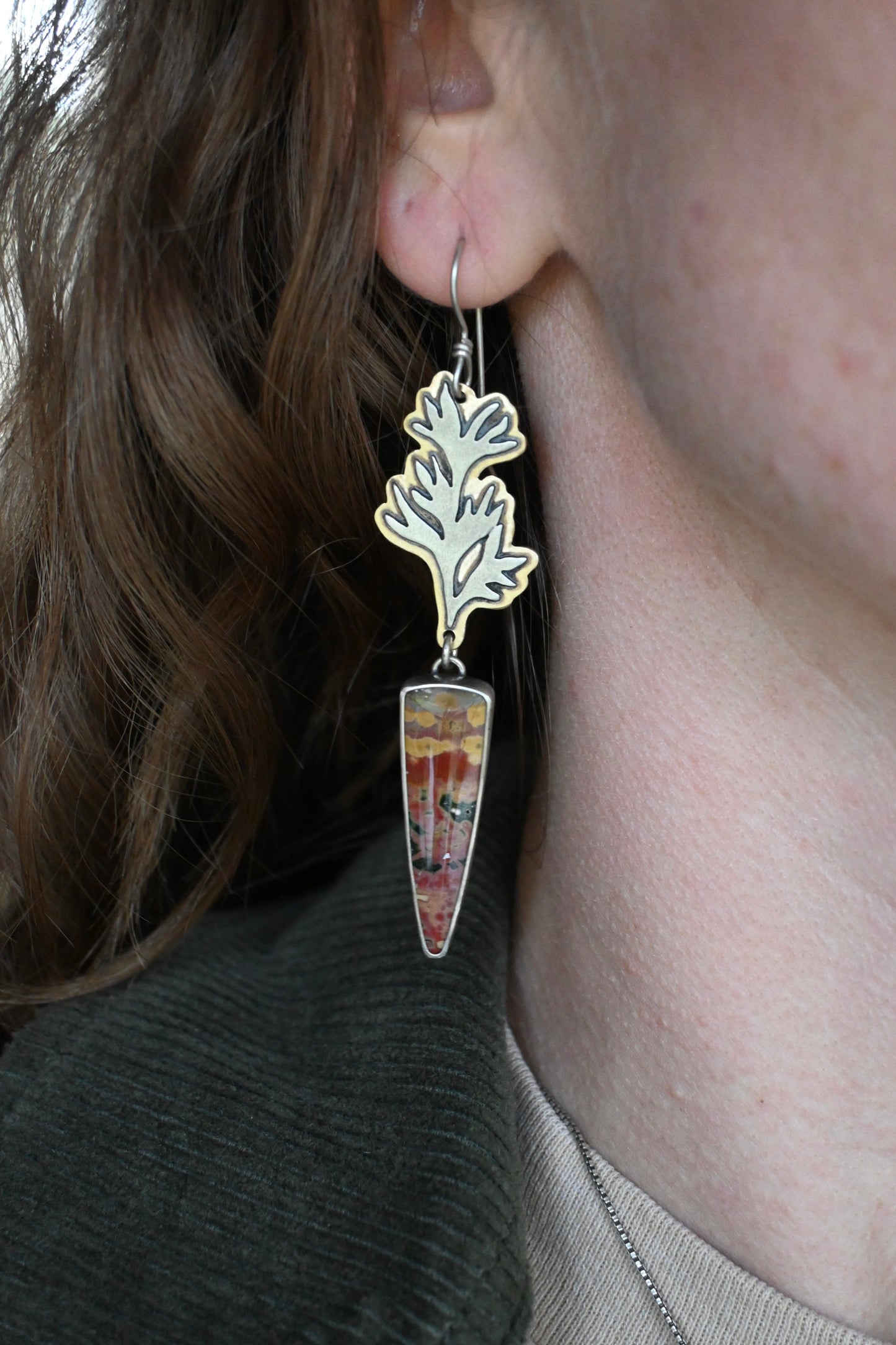 Carrot Earrings