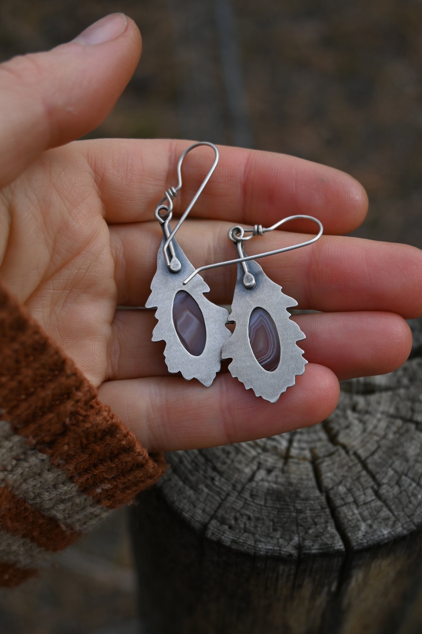Oak I Earrings