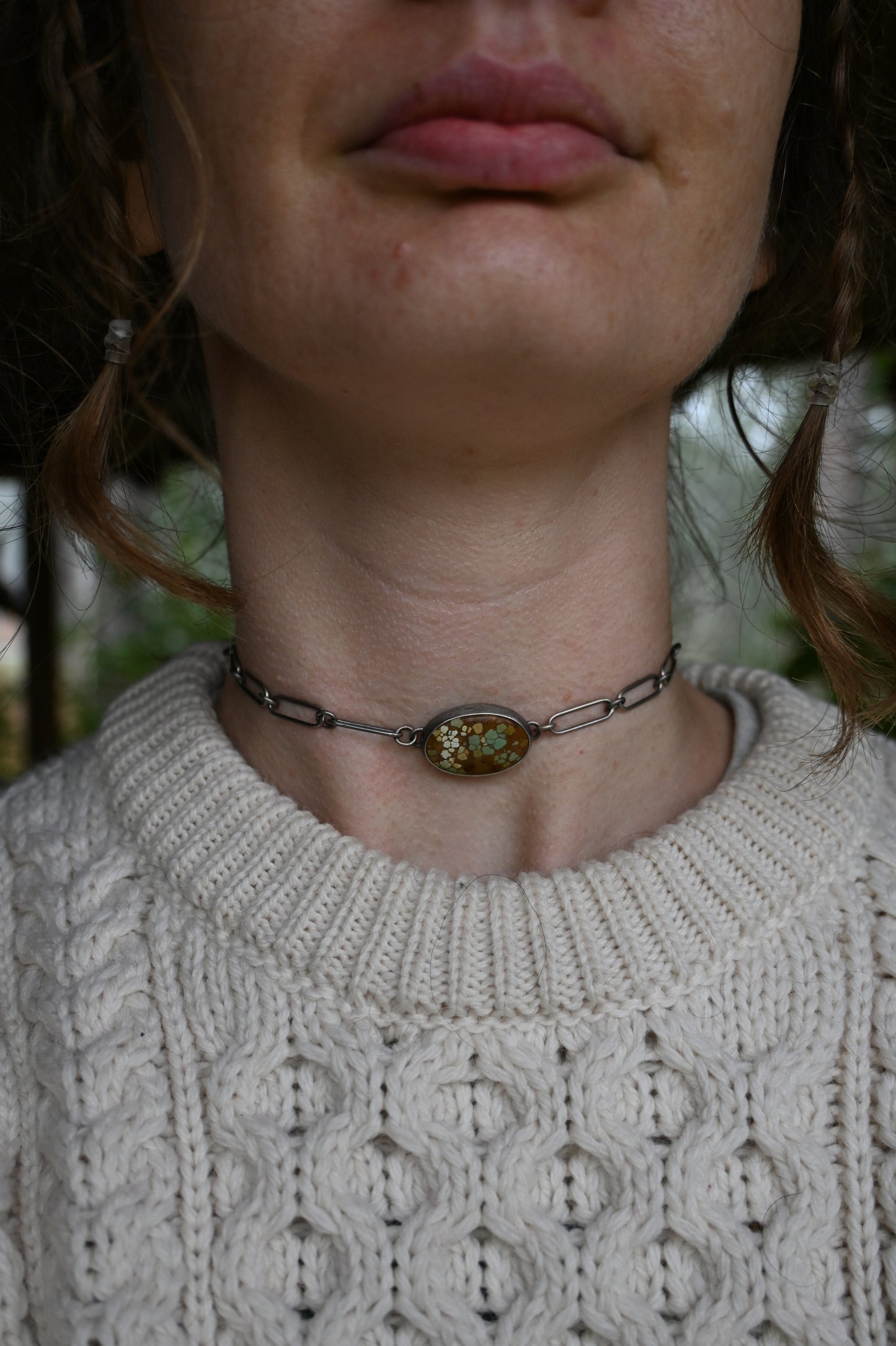 Starry Night Choker - Treasure Mountain Turquoise