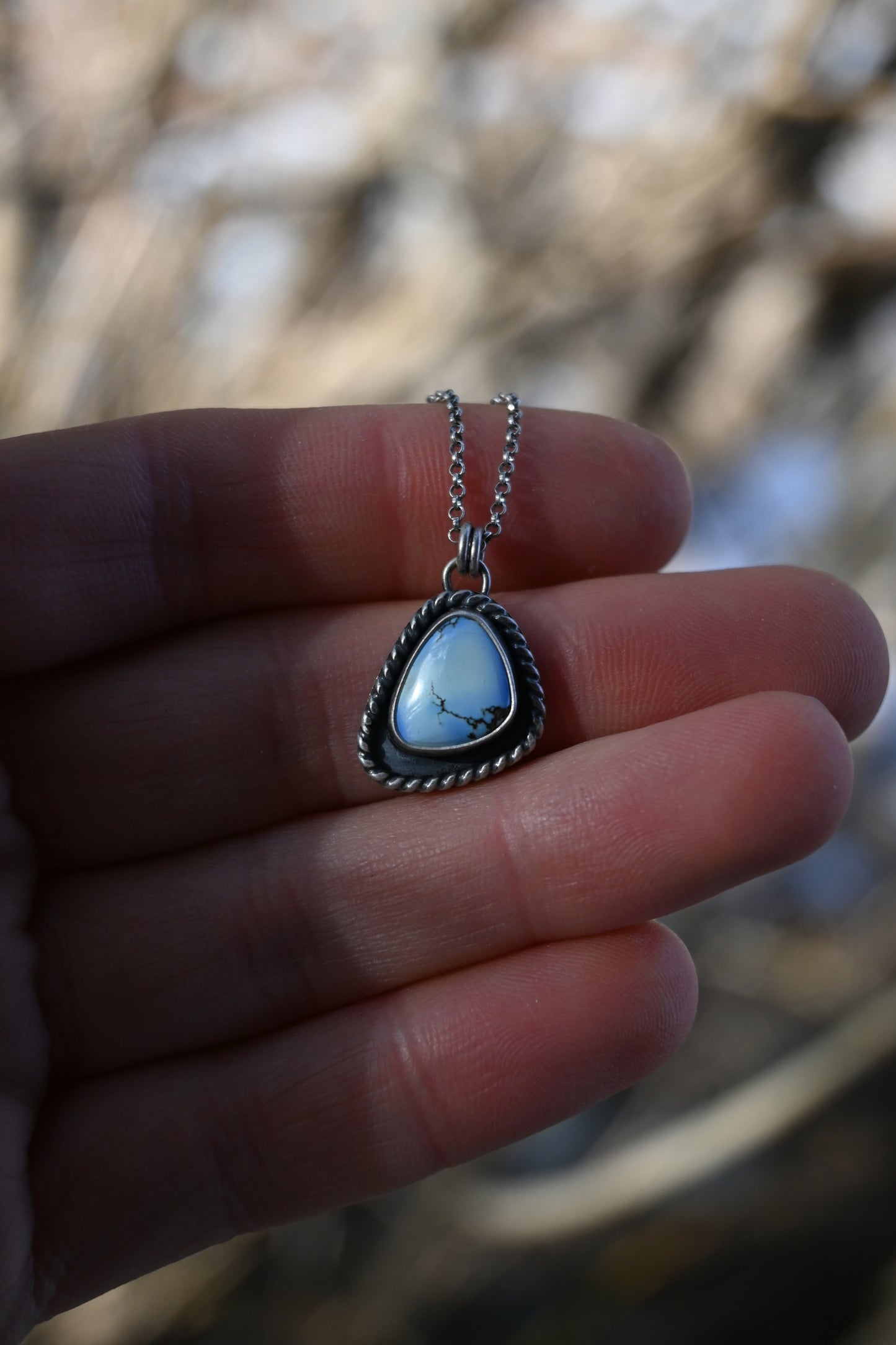 Turquoise Twist Necklace