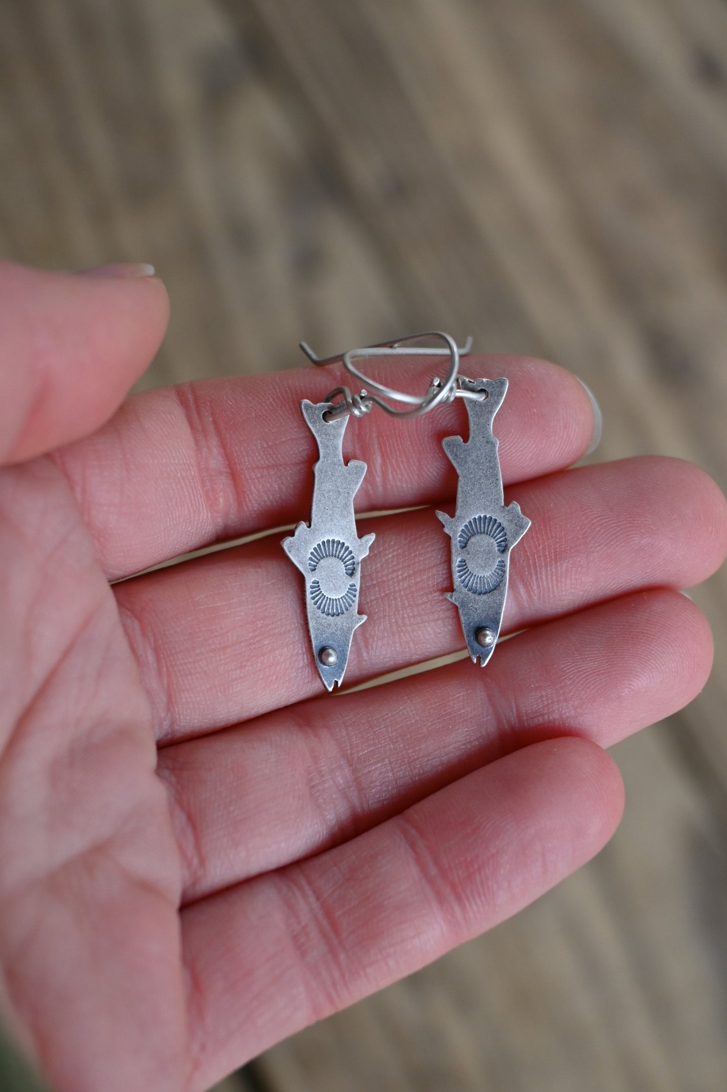 Swimmer Earrings