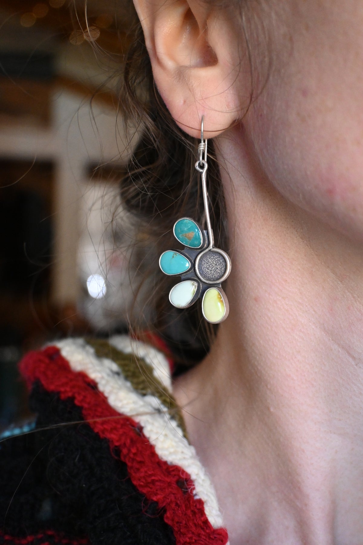 Moonflower Earrings