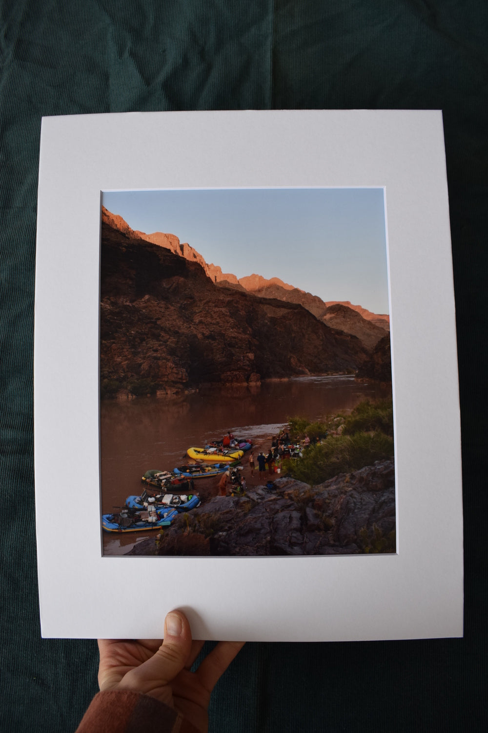 River Camp Print