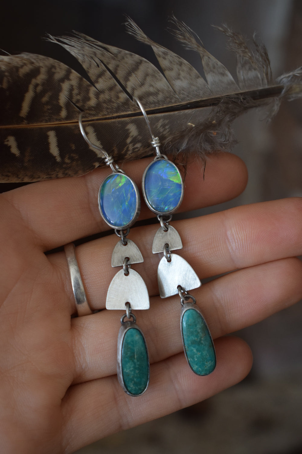 Fishtail Earrings