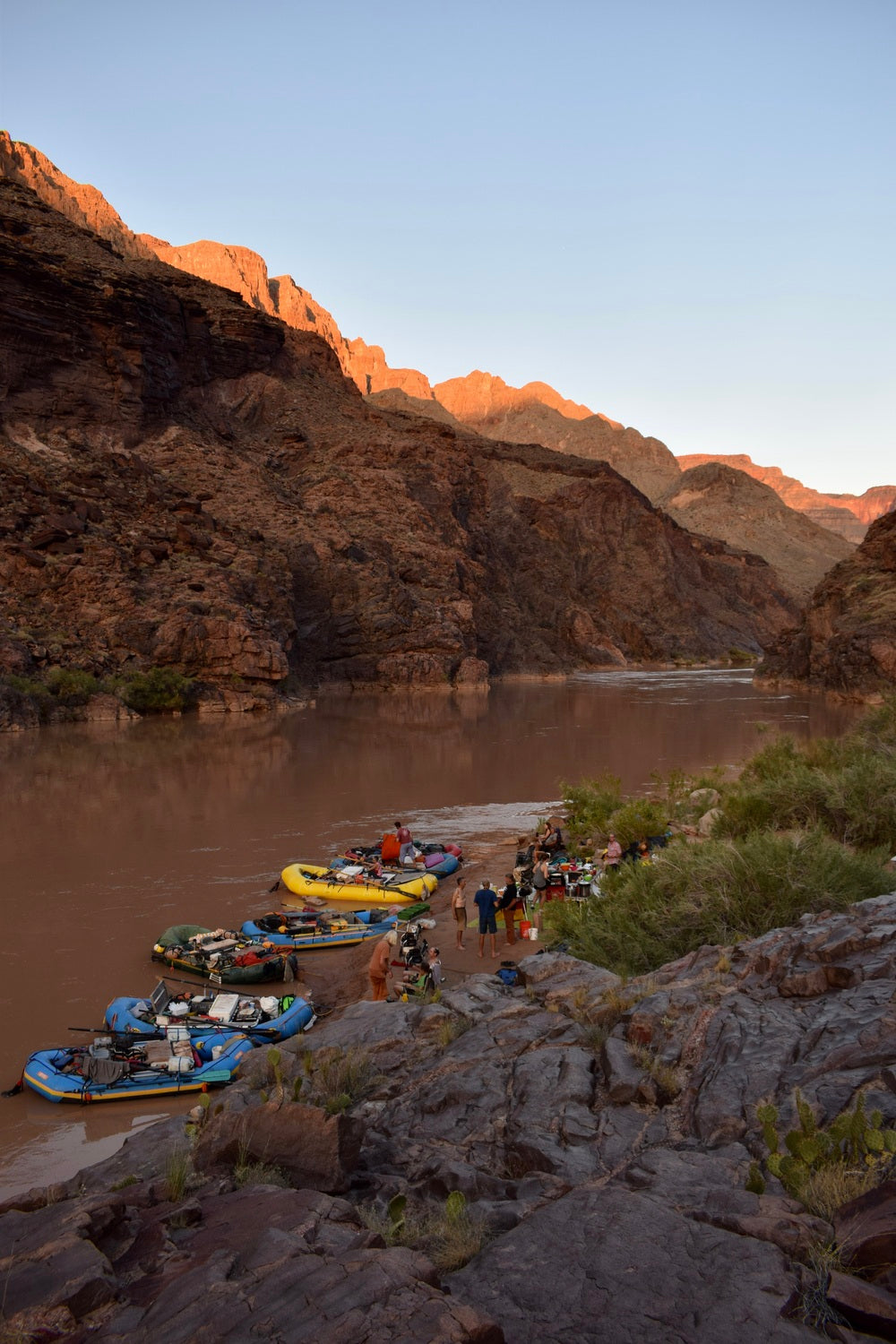 River Camp Print