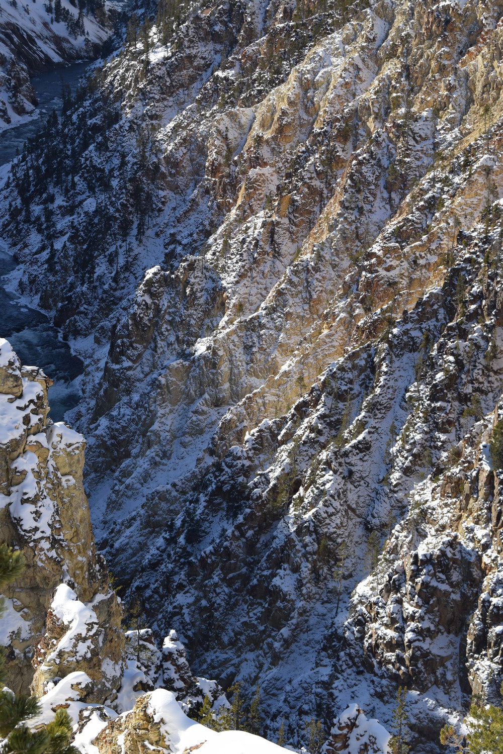 Winter Canyon Print