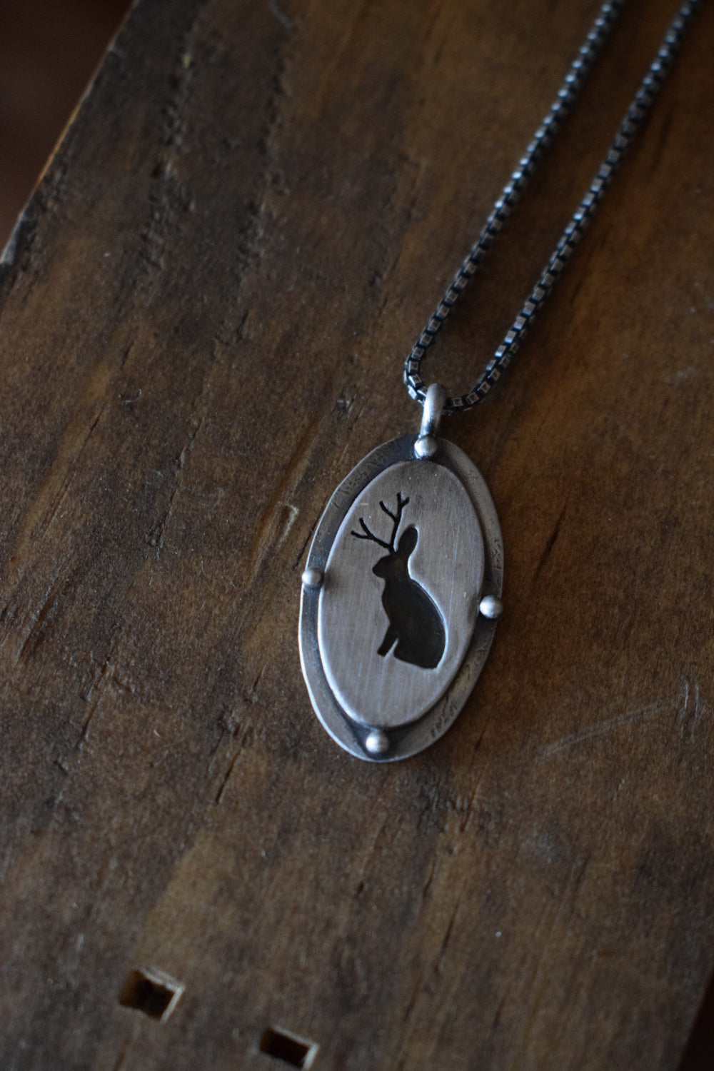 Jackalope Necklace