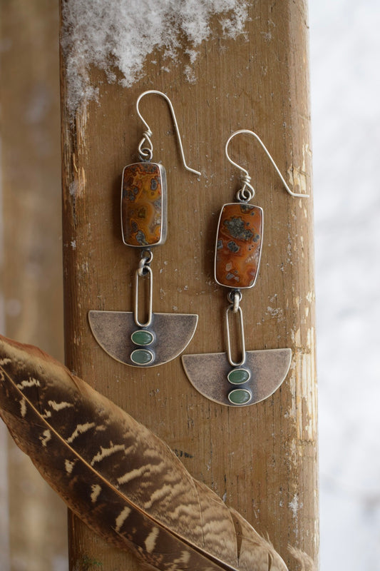 Sunset Grit Earrings