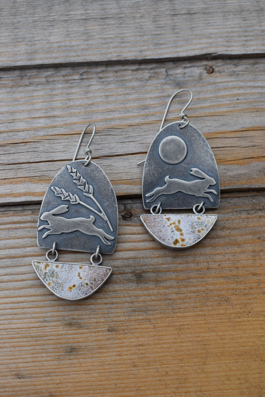 Out of the Den Earrings