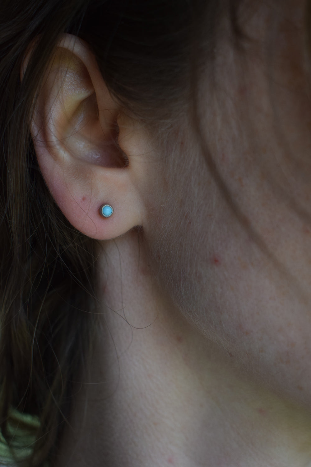 Mini Turquoise Studs