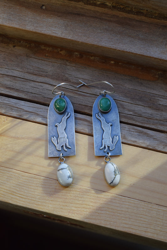 Down the Rabbit Hole Earrings