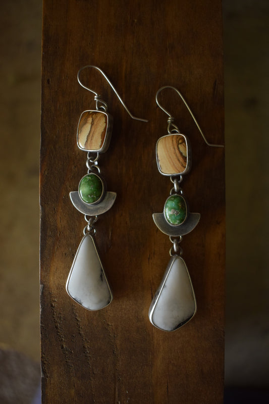 Three Wind Earrings