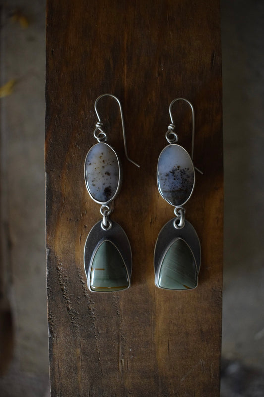 Lily Pad Earrings