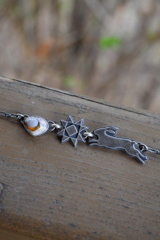 Folktale Rabbit Necklace