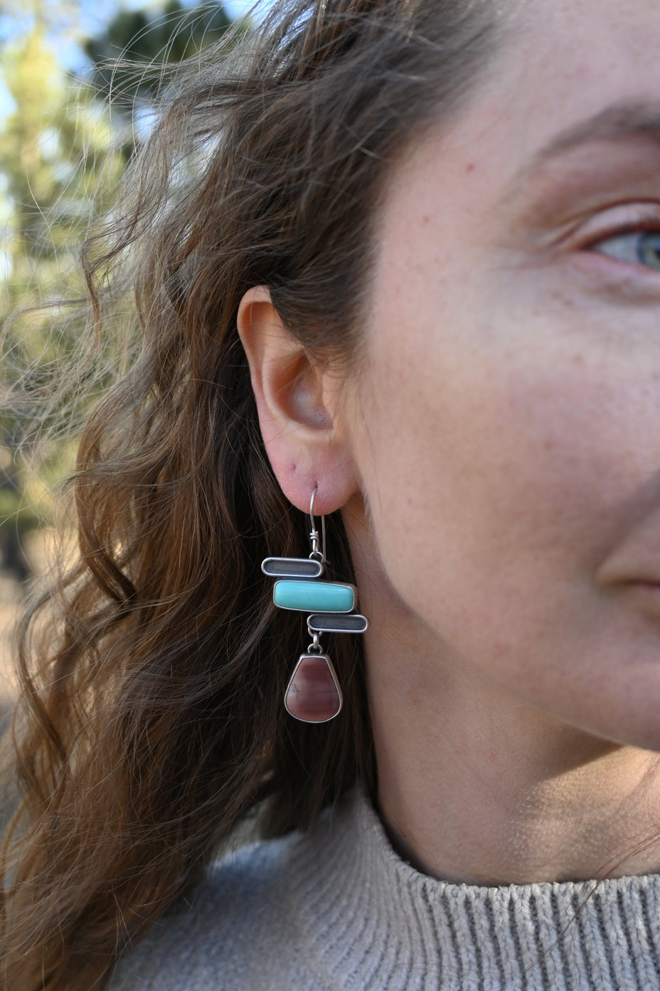 South Step Earrings