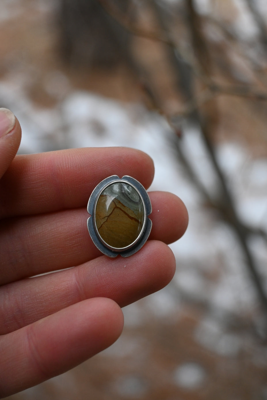 Ivy Wrap - Landscape Jasper