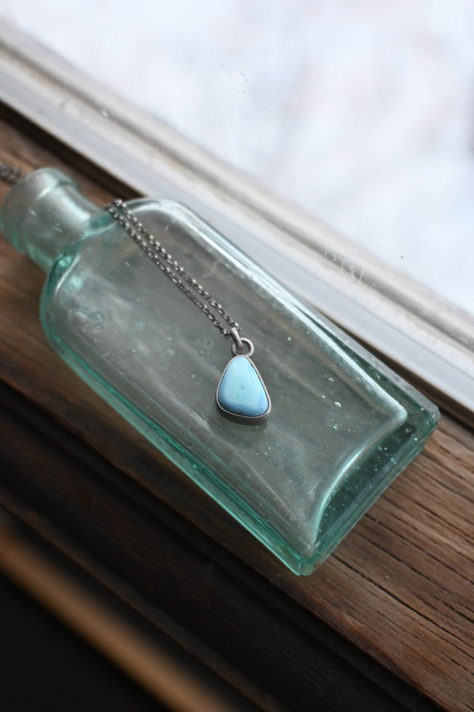 Simple Necklace - Golden Hills Turquoise