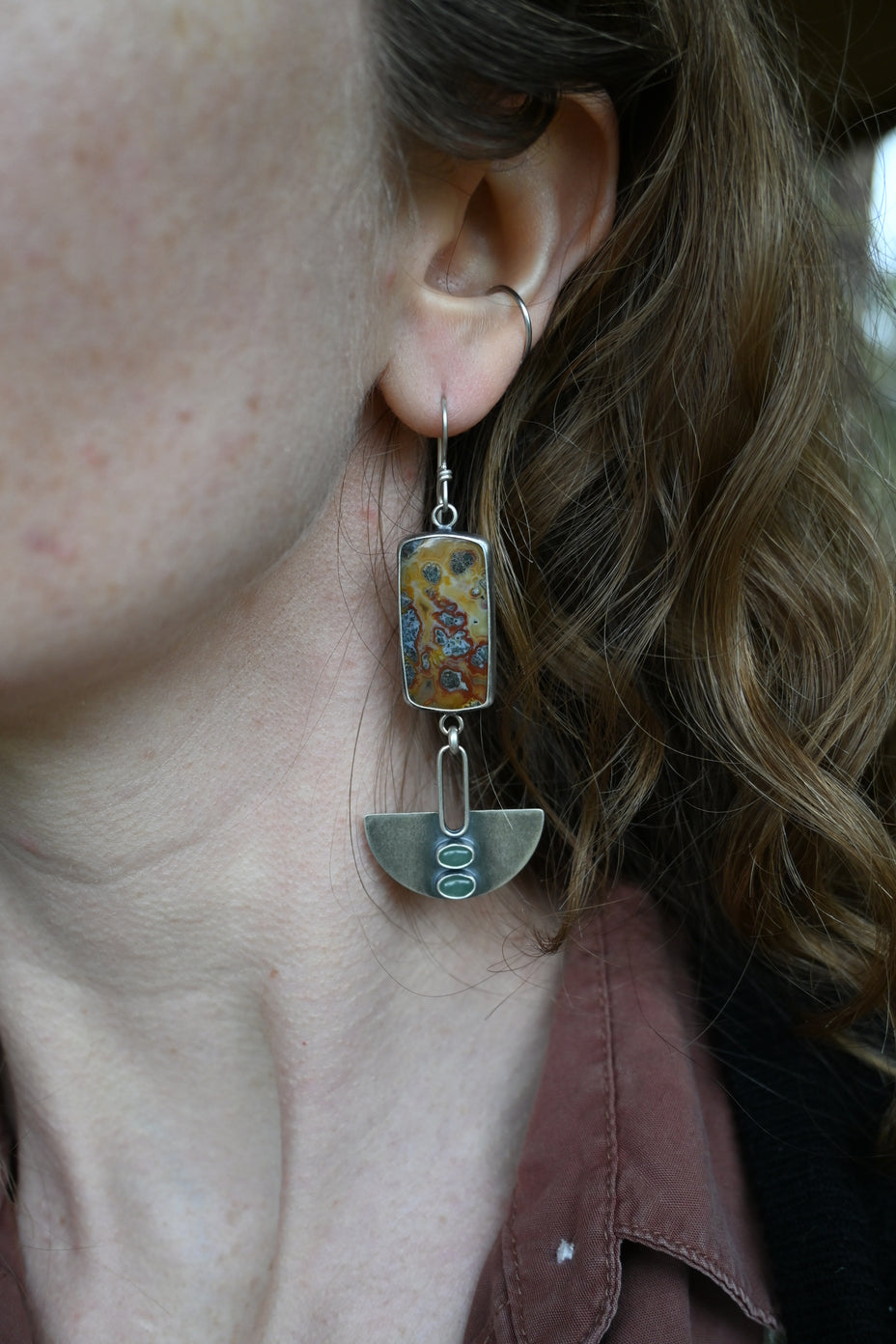 Sun Grit Earrings