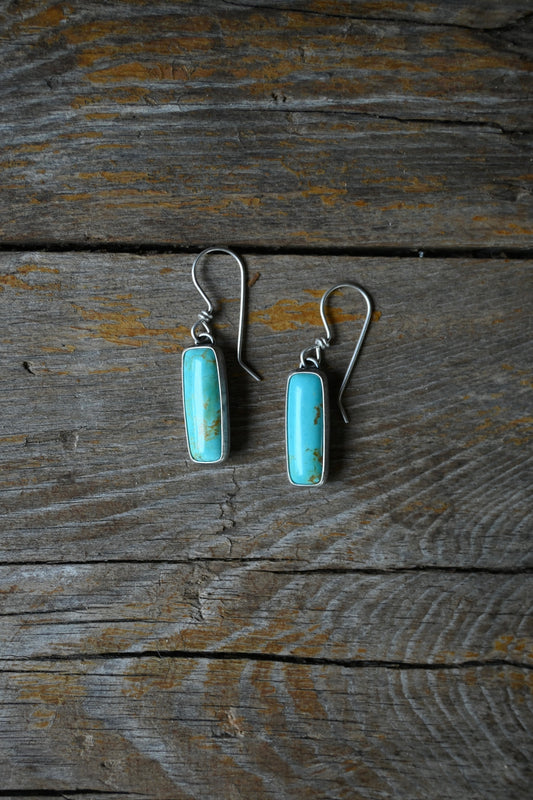Turquoise Pillar Earrings