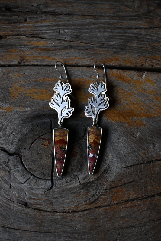 Carrot Earrings