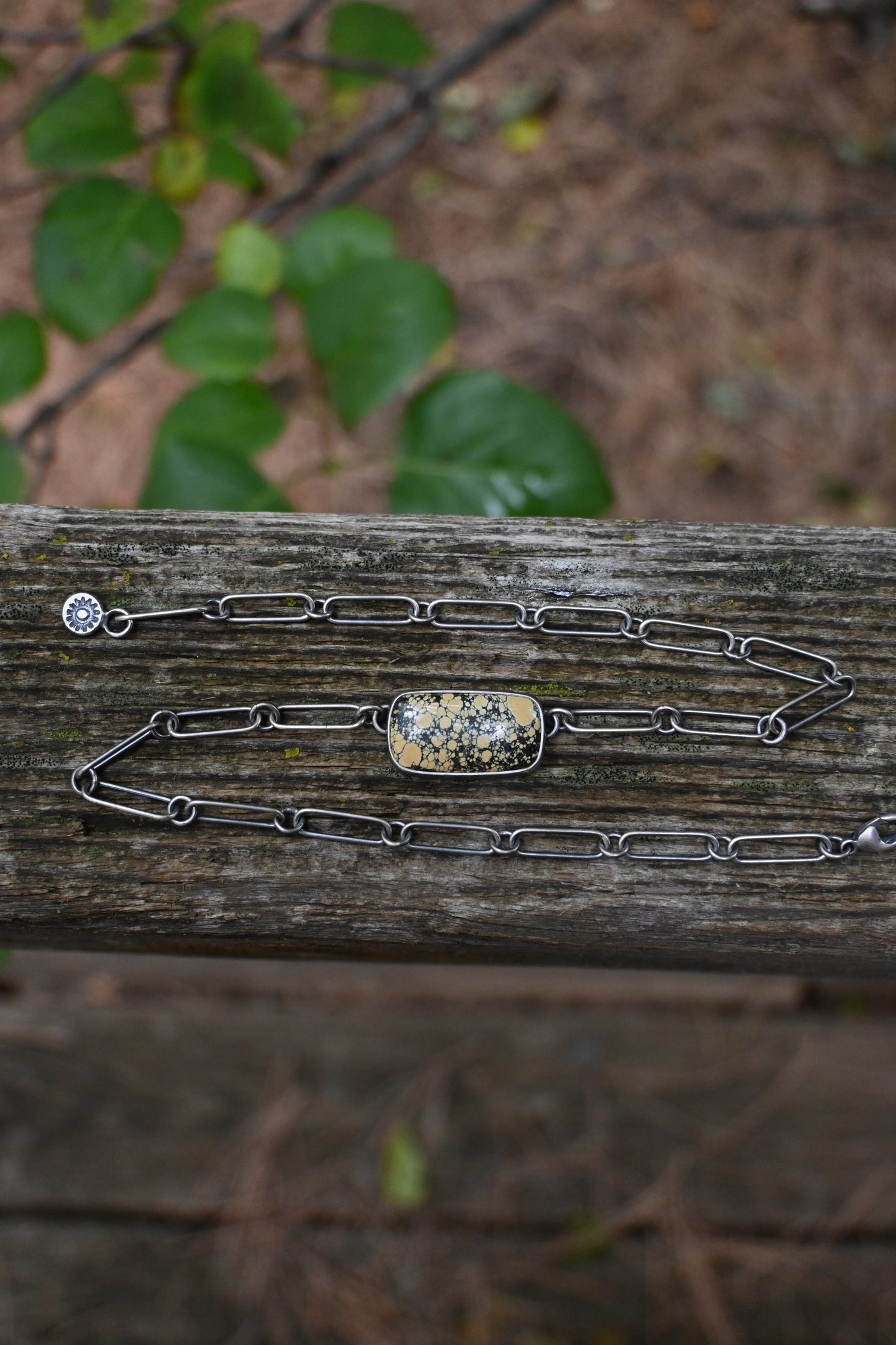 Starry Night Choker - New Lander Variscite