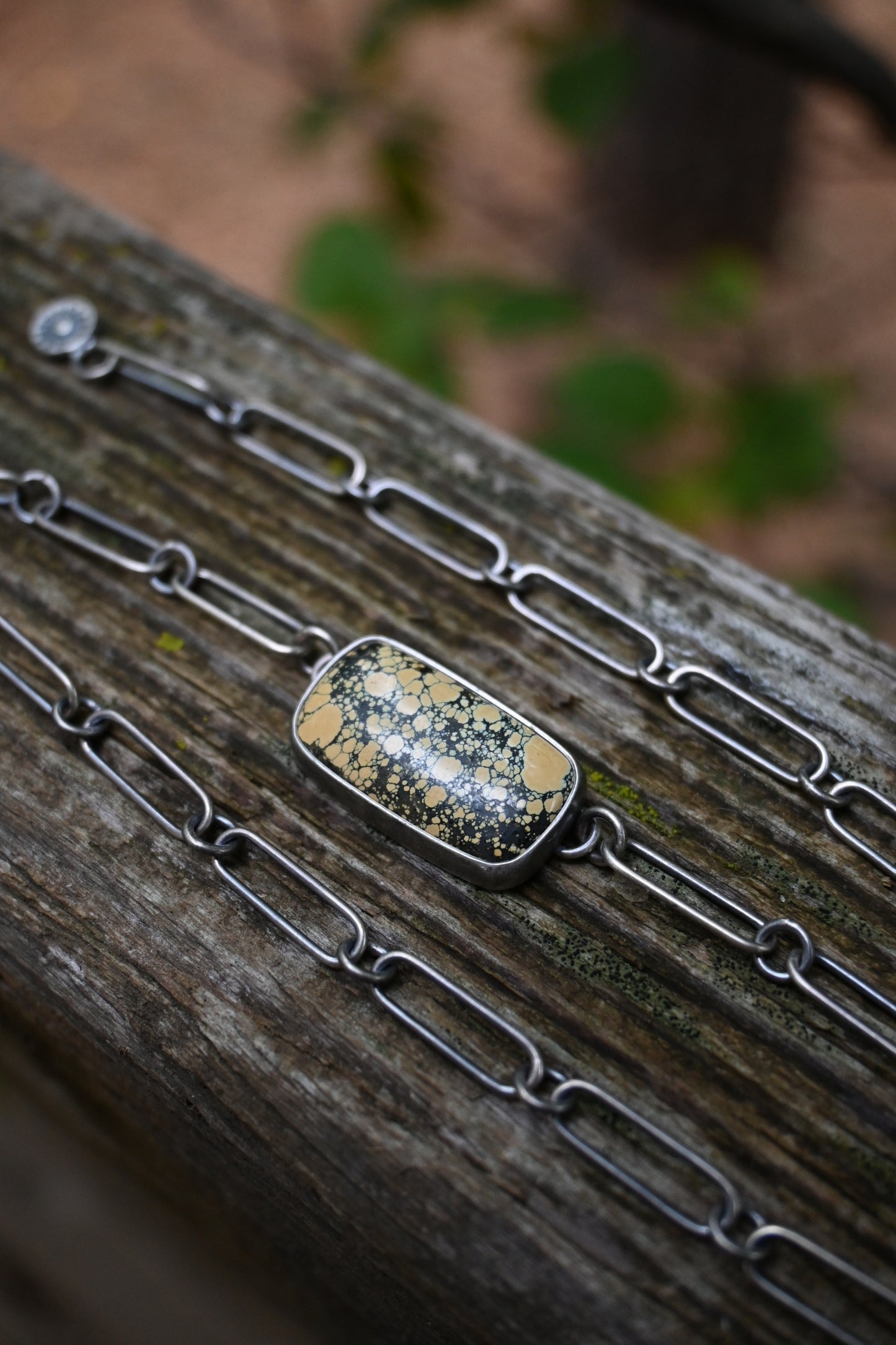Starry Night Choker - New Lander Variscite