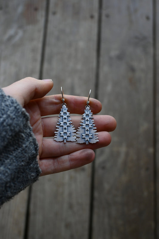 Winter Pine Earrings