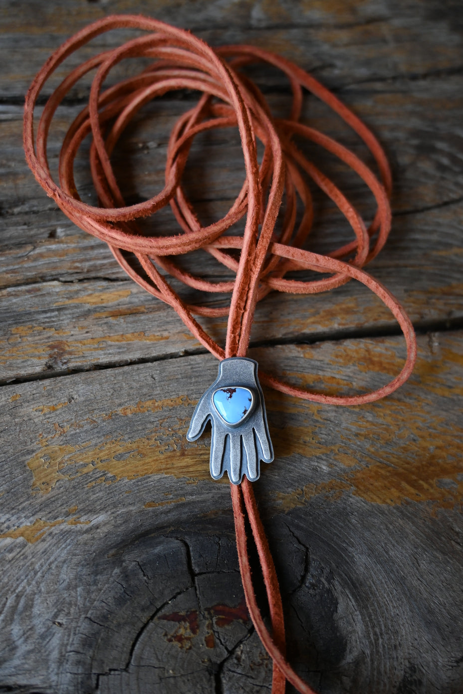 Ivy Wrap - Handhold w/ Golden Hills Turquoise