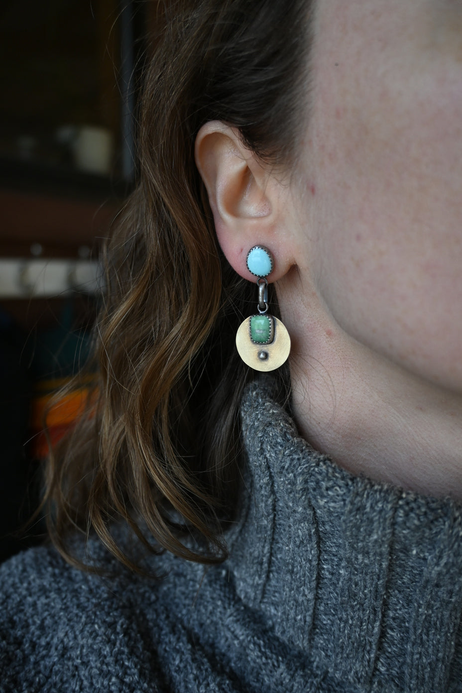 Shield II Earrings