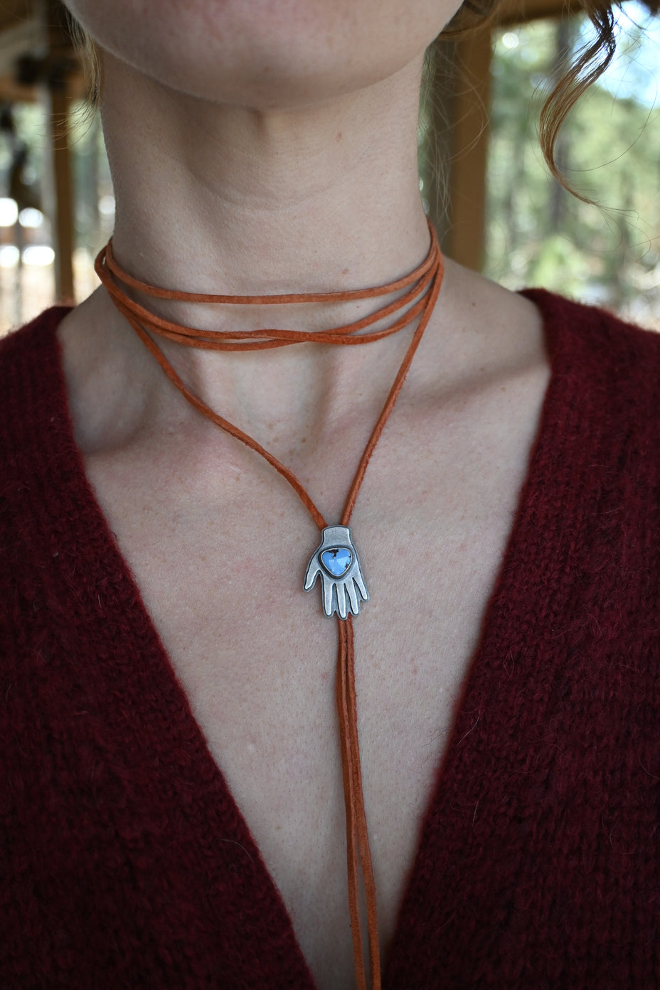 Ivy Wrap - Handhold w/ Golden Hills Turquoise