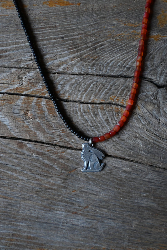 Hare Beaded Necklace