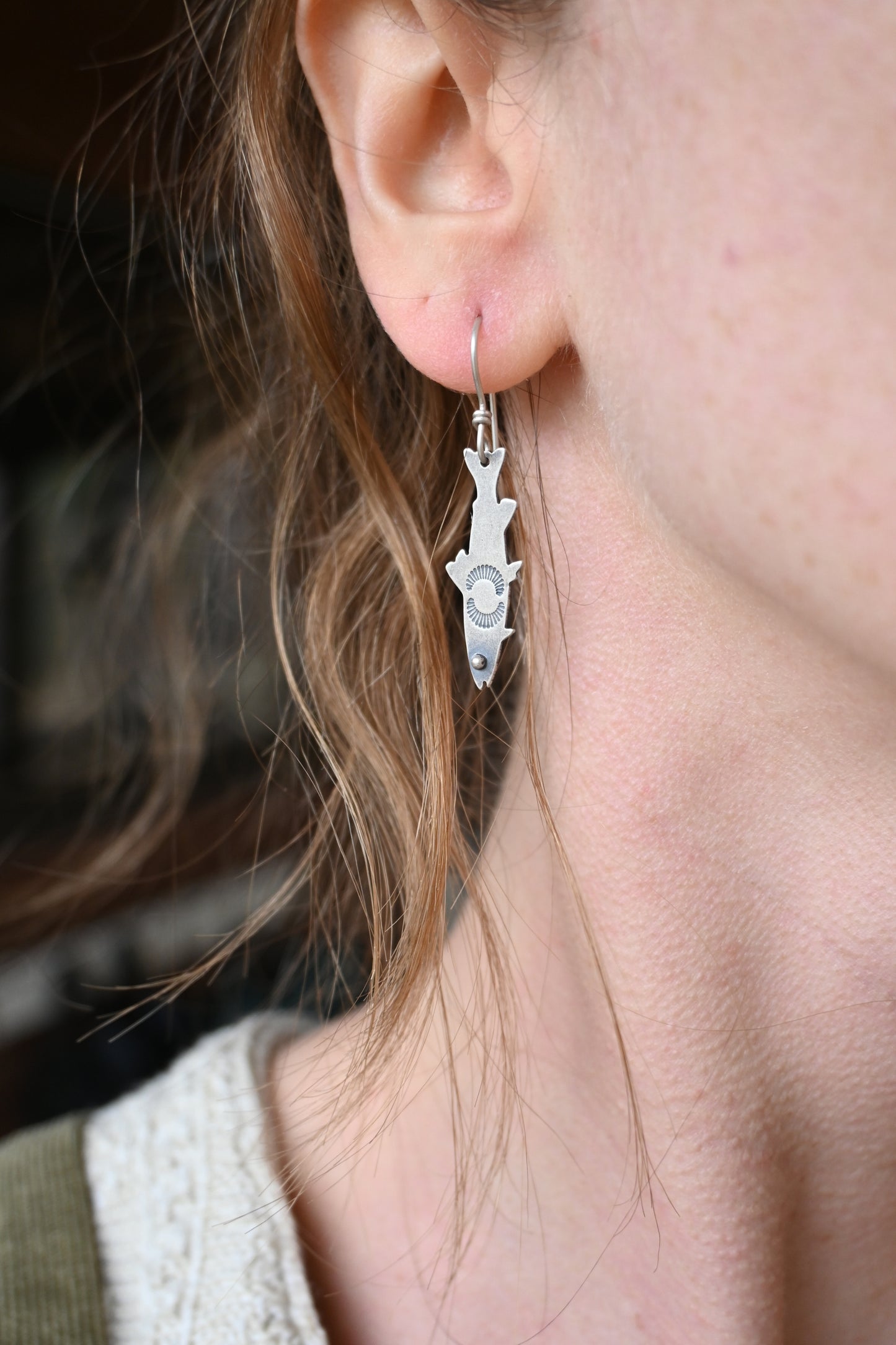 Swimmer Earrings