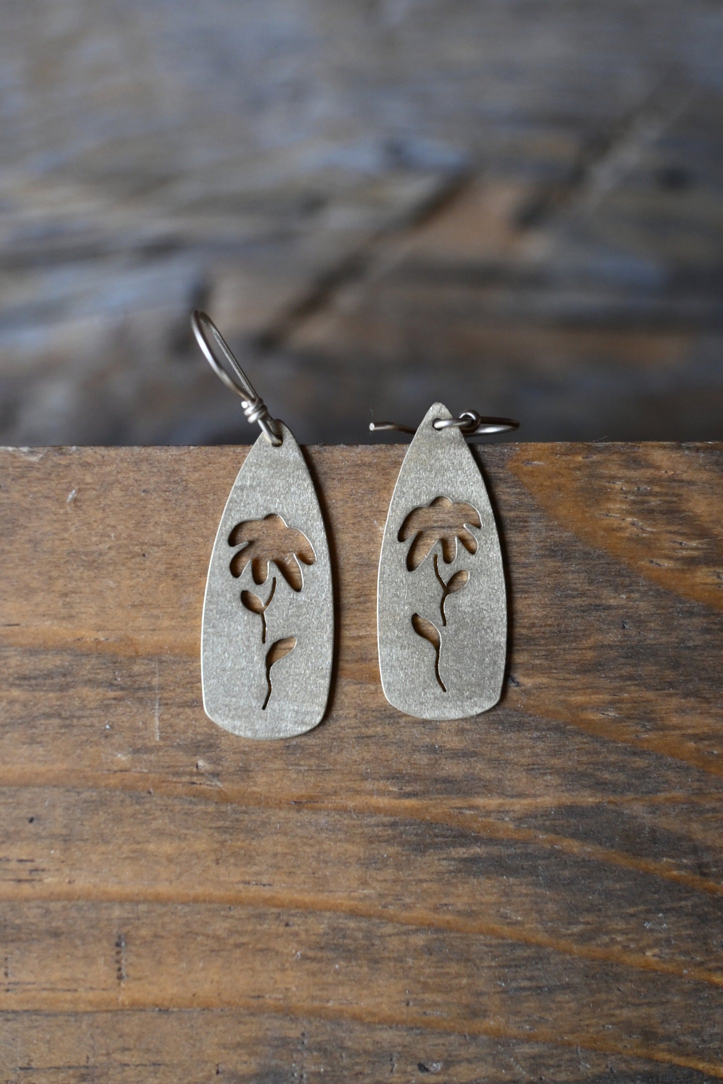 Flower Drop Earrings