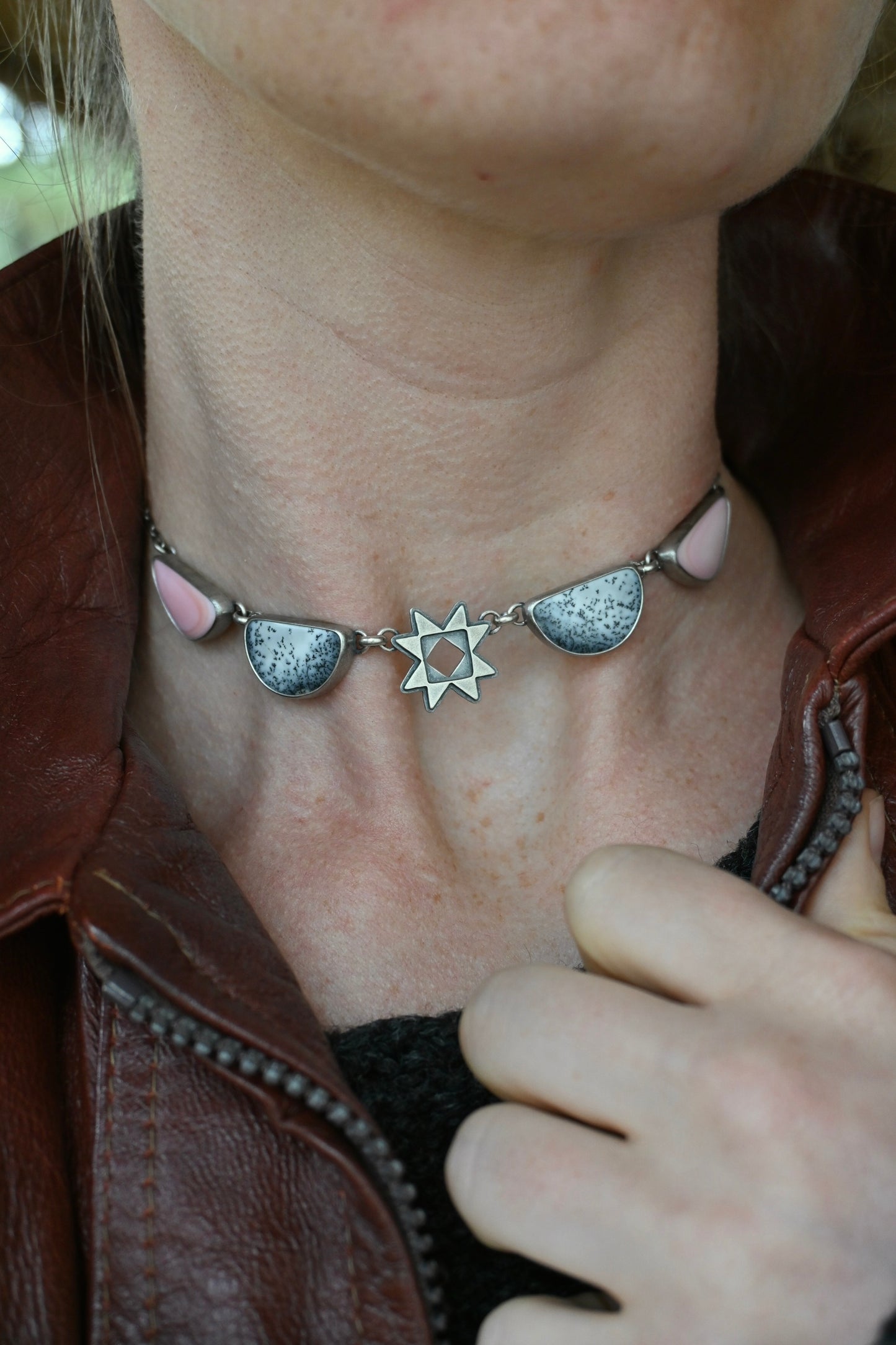 Stitched Choker