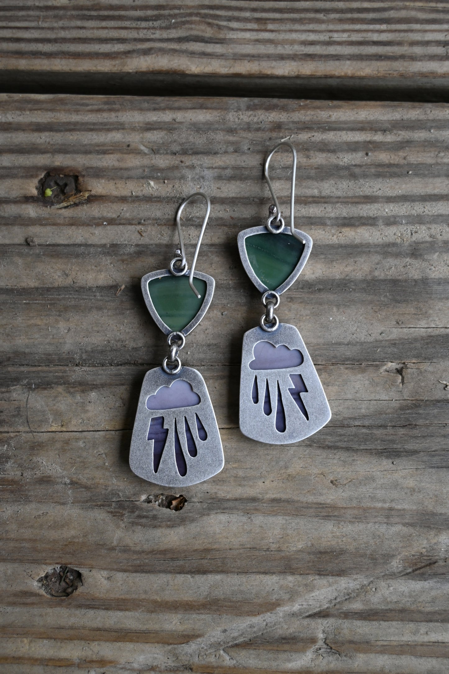 Stormcloud Earrings