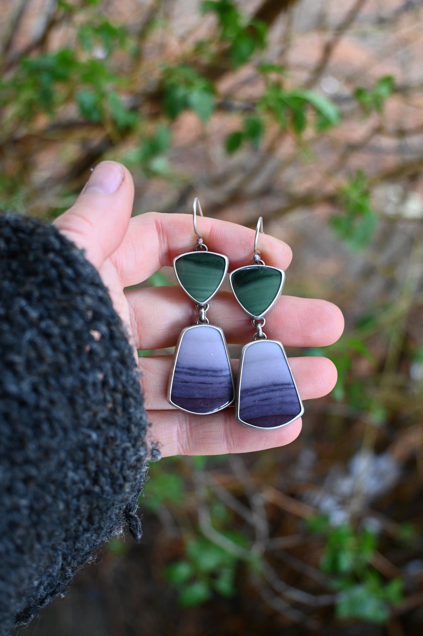 Stormcloud Earrings